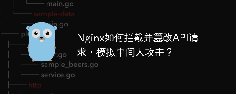 Nginx如何拦截并篡改API请求，模拟中间人攻击？